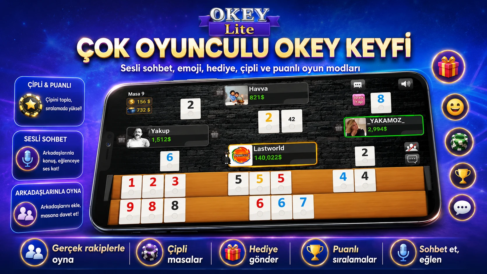 Okey Lite screenshot